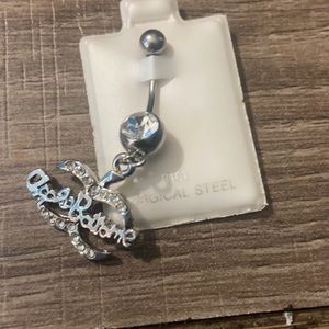 Apple bottoms belly ring